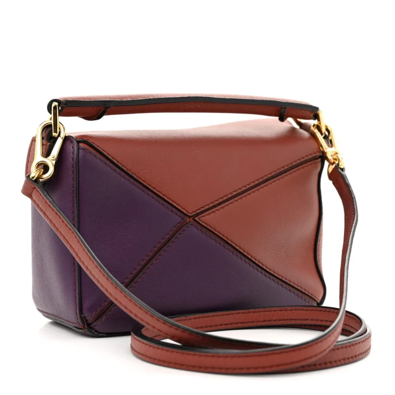 LUSHENTIC LOEWE PUZZLE BAG MINI | SPICE PUMPKIN CALFSKIN - Image 3