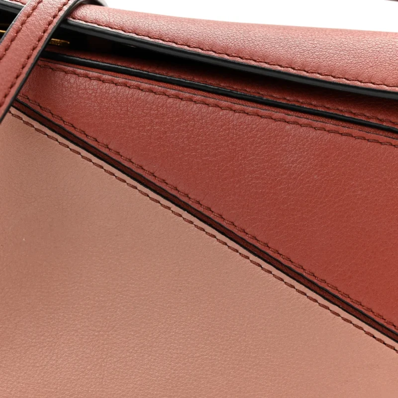 LUSHENTIC LOEWE PUZZLE BAG MINI | SPICE PUMPKIN CALFSKIN - Image 8