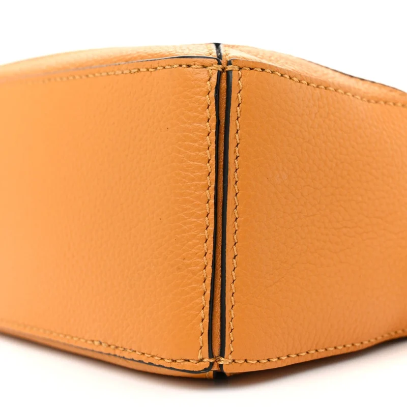 LOEWE PUZZLE BAG MINI NARCISSUS YELLOW CALFSKIN LEATHER - Image 5