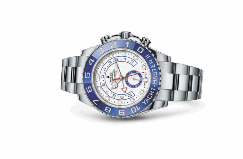 ROLEX YACHT-MASTER II OYSTER 44 MM OYSTERSTEEL WHITE DIAL M116680-0002 - Image 2