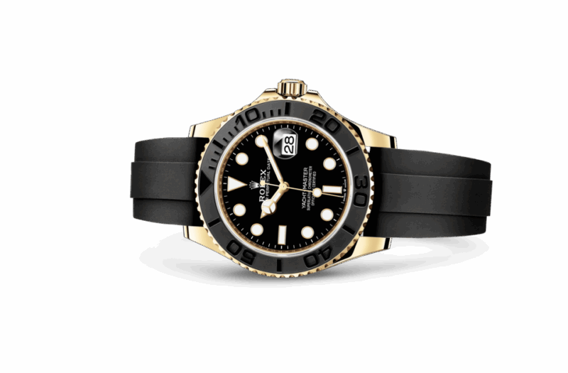 ROLEX YACHT MASTER 42 OYSTER 42 MM YELLOW GOLD BLACK DIAL M226658-0001 - Image 2