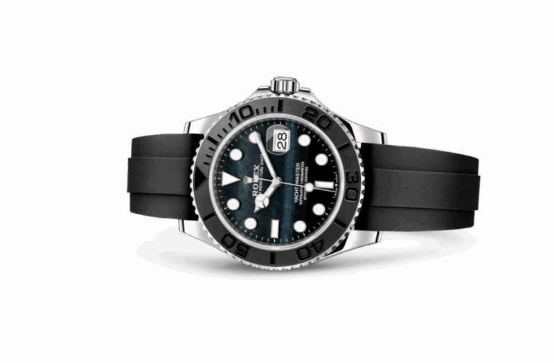 ROLEX YACHT MASTER 42 OYSTER 42 MM WHITE GOLD FALCON S EYE DIAL M226659-0004 - Image 2