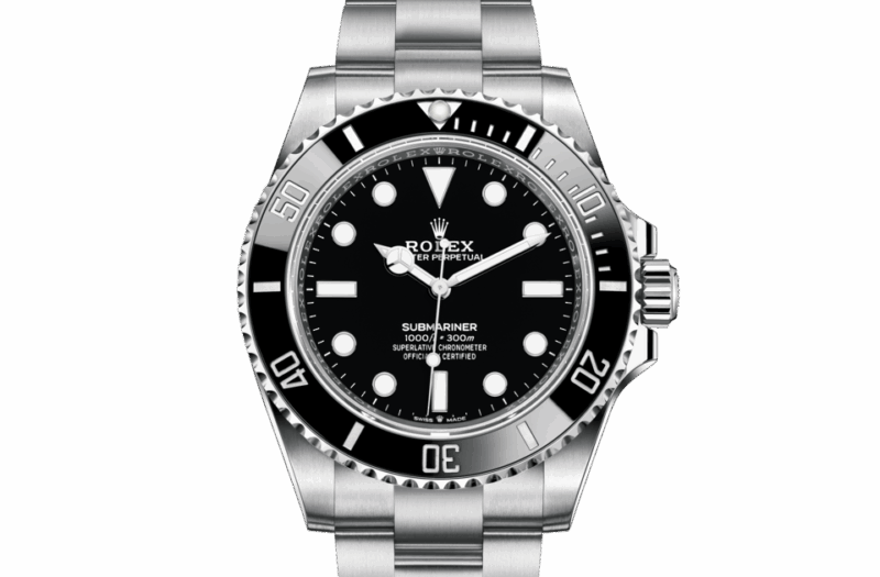 ROLEX SUBMARINER OYSTER 41 MM OYSTERSTEEL BLACK DIAL M124060-0001