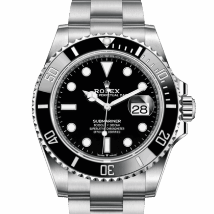 ROLEX SUBMARINER DATE OYSTER 41 MM OYSTERSTEEL BLACK DIAL M126610LN-0001