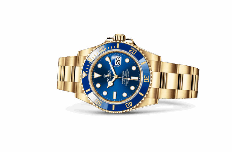 ROLEX SUBMARINER DATE OYSTER 41 MM YELLOW GOLD ROYAL BLUE DIAL M126618LB-0002 - Image 2