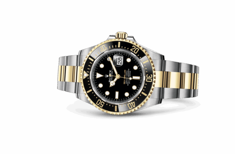 ROLEX SEA-DWELLER OYSTER 43 MM OYSTERSTEEL AND YELLOW GOLD BLACK DIAL M126603-0001 - Image 2