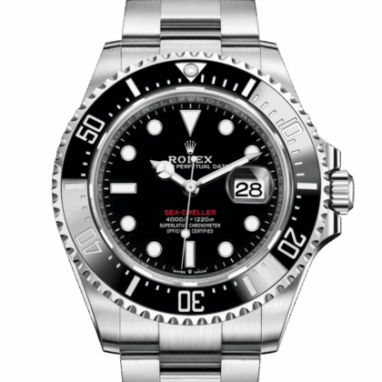 ROLEX SEA-DWELLER OYSTER 43 MM OYSTERSTEEL BLACK DIAL M126600-0002