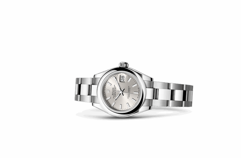 ROLEX LADY-DATEJUST OYSTER 28 MM OYSTERSTEEL SILVER DIAL M279160-0006 - Image 2