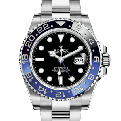 ROLEX GMT-MASTER II OYSTER 40 MM OYSTERSTEEL BLACK DIAL M126710BLNR-0003