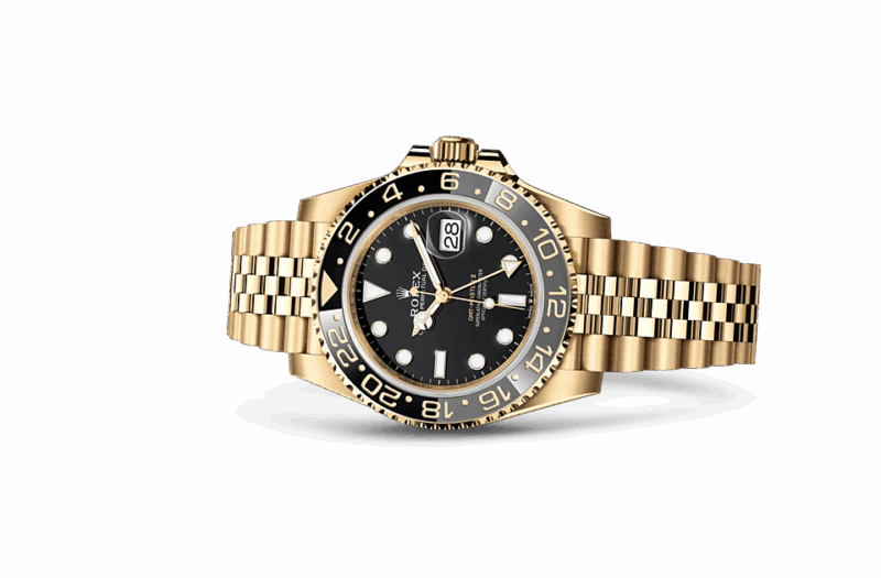 ROLEX GMT-MASTER II OYSTER 40 MM YELLOW GOLD BLACK DIAL M126718GRNR-0001 - Image 2
