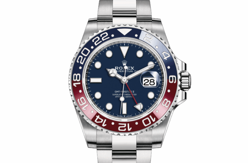 ROLEX GMT-MASTER II OYSTER 40 MM WHITE GOLD MIDNIGHT BLUE DIAL M126719BLRO-0003