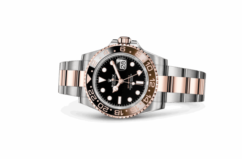 ROLEX GMT-MASTER II OYSTER 40 MM OYSTERSTEEL AND EVEROSE GOLD BLACK DIAL M126711CHNR-0002 - Image 2