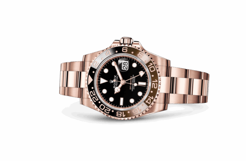 ROLEX GMT-MASTER II OYSTER 40 MM EVEROSE GOLD BLACK DIAL M126715CHNR-0001 - Image 2