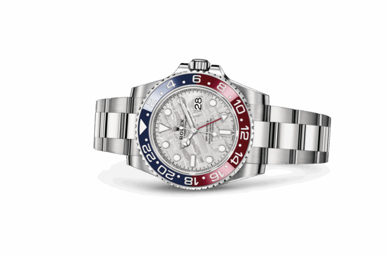 ROLEX GMT-MASTER II OYSTER 40 MM WHITE GOLD METEORITE DIAL M126719BLRO-0002 - Image 2