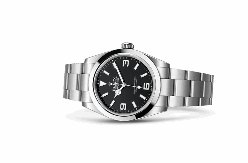 ROLEX EXPLORER 40 OYSTER 40 MM OYSTERSTEEL BLACK DIAL M224270-0001 - Image 2
