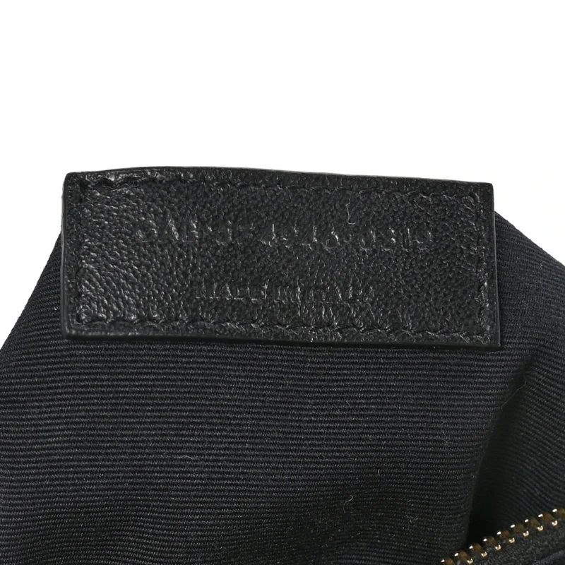 SAINT LAURENT MEDIUM LOULOU CHAIN SATCHEL CREMA SOFT Y-QUILTED MONOGRAM CALFSKIN LEATHER SILVER HARDWARE - Image 10