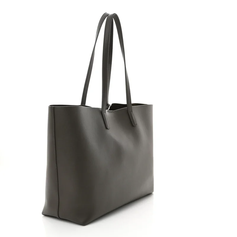SAINT LAURENT LARGE SHOPPING TOTE PEBBLE CALFSKIN LEATHER - Image 4