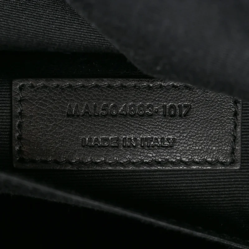 SAINT LAURENT LARGE JANE TOTE BLACK CALFSKIN LEATHER - Image 9