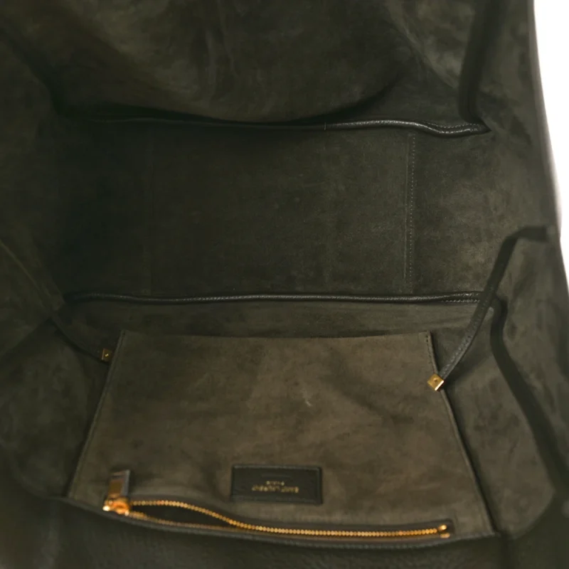 SAINT LAURENT LARGE BEA TOTE MUSK GRAINED GRAINED DEERSKIN LEATHER AGED GOLD HARDWARE - Image 7