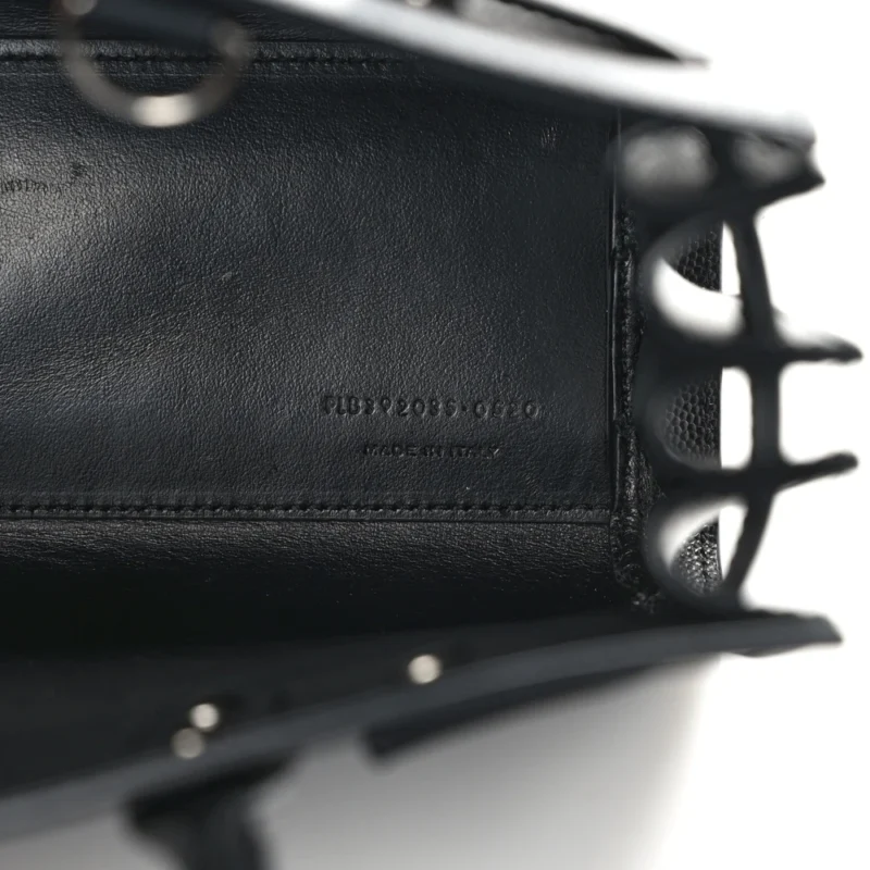 SAINT LAURENT NANO SAC DE JOUR BLACK GRAINED CALFSKIN LEATHER - Image 10