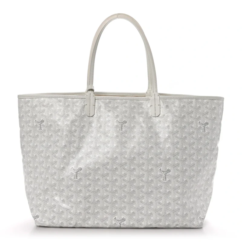 GOYARD SAINT LOUIS PM OFF WHITE GOYARDINE CANVAS