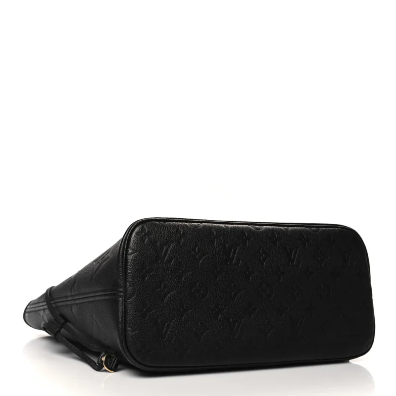 LOUIS VUITTON NEVERFULL MM BLACK GIANT MONOGRAM EMPREINTE LEATHER - Image 6