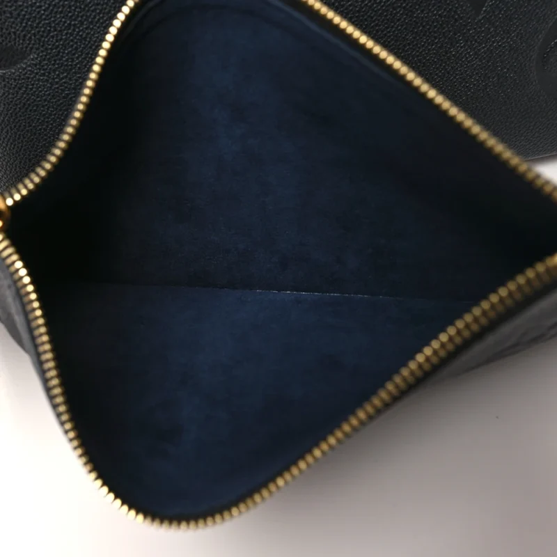 LOUIS VUITTON NEVERFULL MM BLACK GIANT MONOGRAM EMPREINTE LEATHER - Image 8