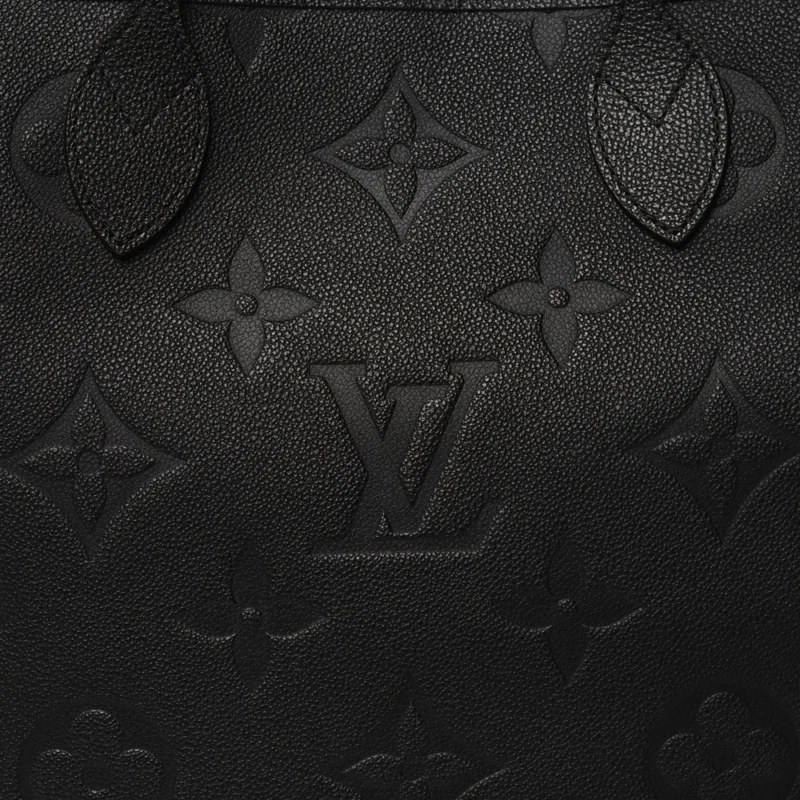 LOUIS VUITTON NEVERFULL MM BLACK GIANT MONOGRAM EMPREINTE LEATHER - Image 9