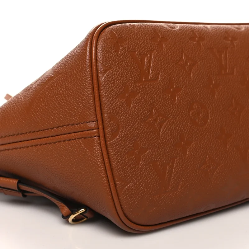 LOUIS VUITTON NEVERFULL MM COGNAC GIANT MONOGRAM EMPREINTE LEATHER - Image 3