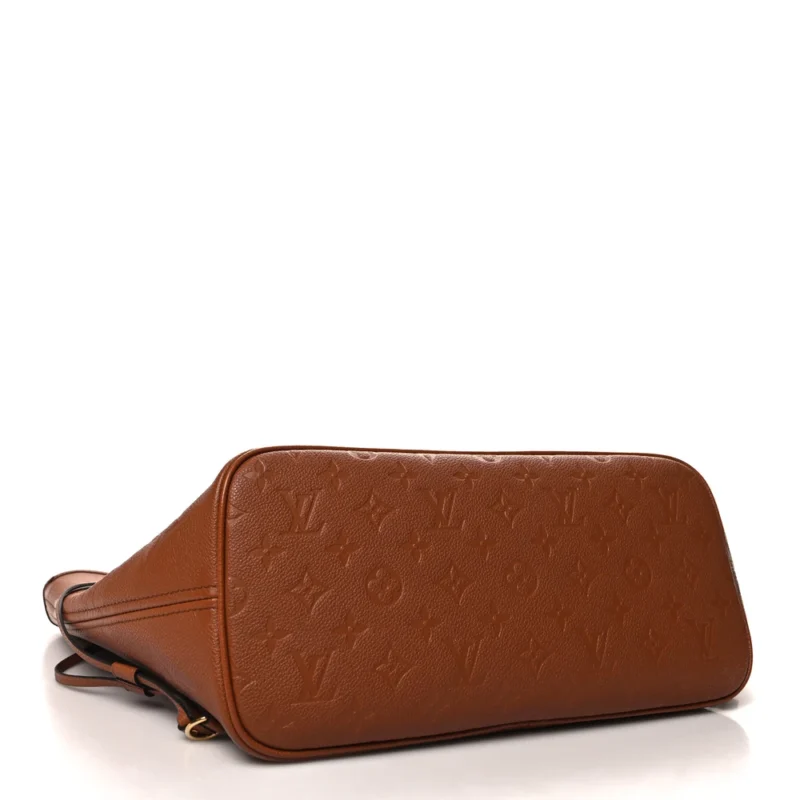 LOUIS VUITTON NEVERFULL MM COGNAC GIANT MONOGRAM EMPREINTE LEATHER - Image 5