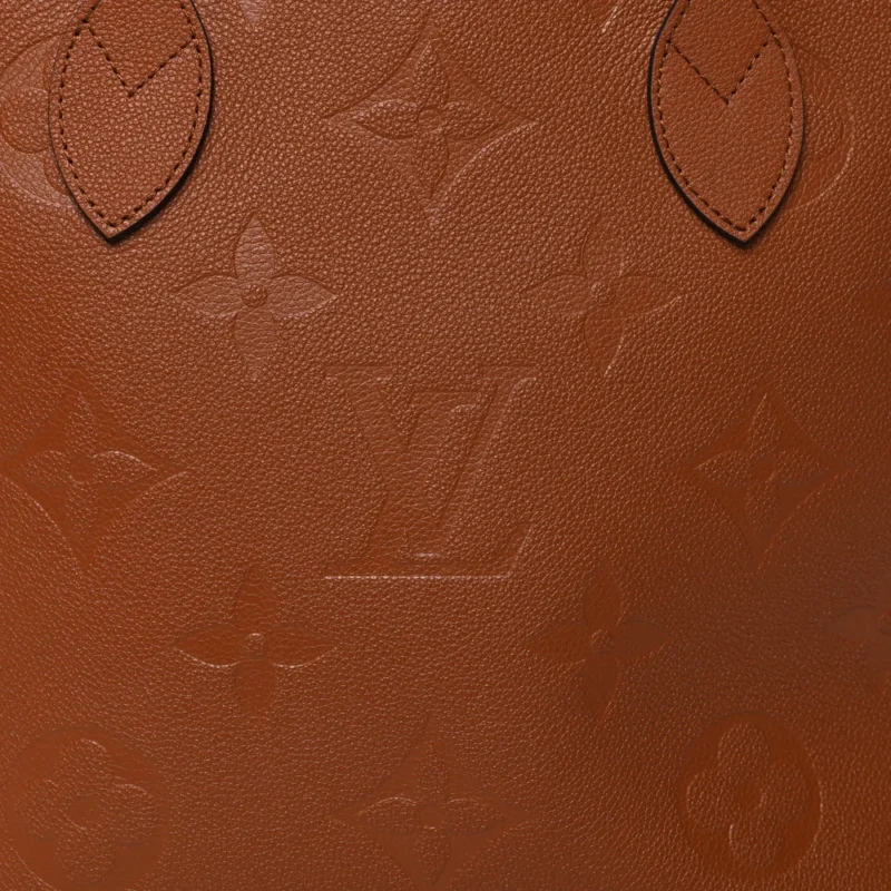 LOUIS VUITTON NEVERFULL MM COGNAC GIANT MONOGRAM EMPREINTE LEATHER - Image 7