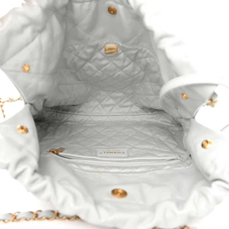 CHANEL 22 LIGHT BLUE BAG | DESIGNER QUALITY - Image 7