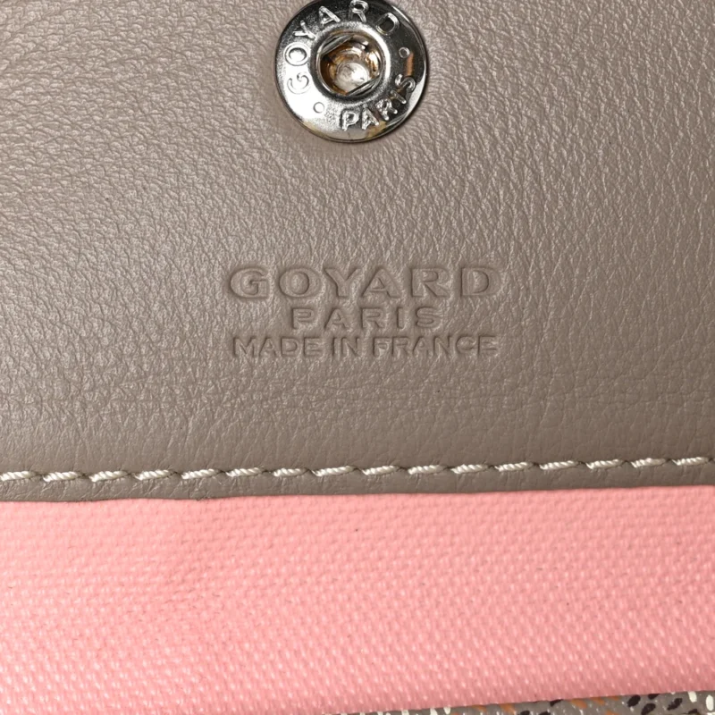 GOYARD SAINT LOUIS CLAIRE VOIE GM GREGE / POWDER PINK GOYARDINE CANVAS - Image 2