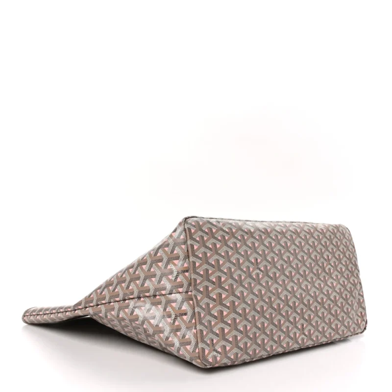 GOYARD SAINT LOUIS CLAIRE VOIE GM GREGE / POWDER PINK GOYARDINE CANVAS - Image 6