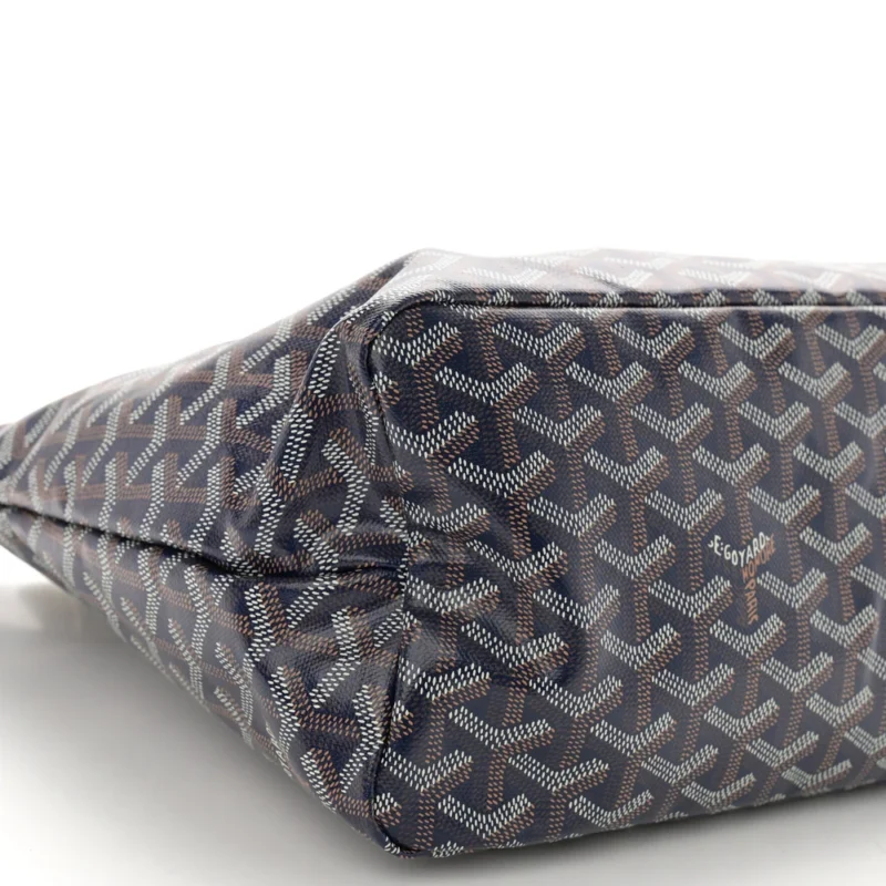 GOYARD BOHEME HOBO PM NAVY BLUE GOYARDINE CANVAS - Image 4
