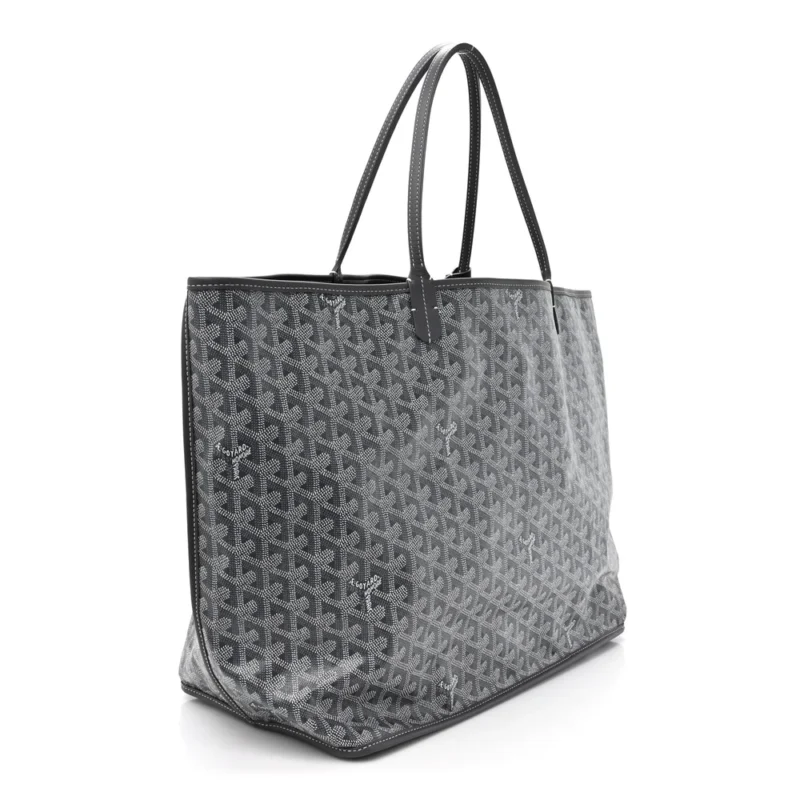 GOYARD REVERSIBLE ANJOU TOTE GM GREY GOYARDINE CANVAS - Image 3