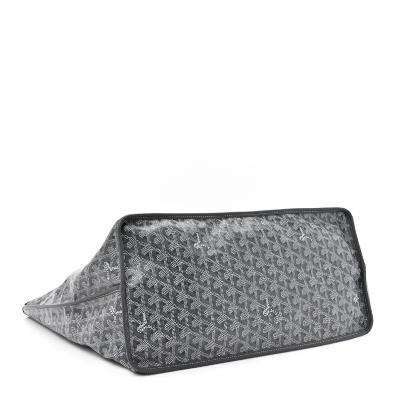 GOYARD REVERSIBLE ANJOU TOTE GM GREY GOYARDINE CANVAS - Image 6