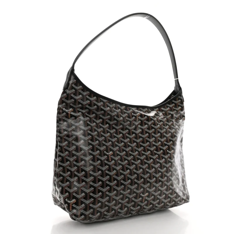 GOYARD BOHEME HOBO PM BLACK GOYARDINE CANVAS - Image 3