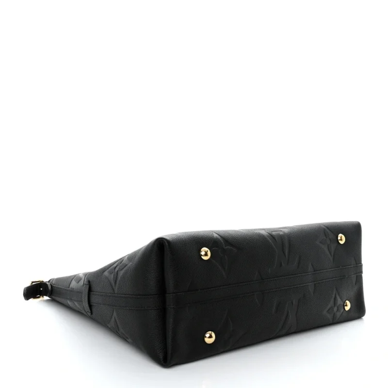 LOUIS VUITTON CARRYALL MM BLACK GIANT MONOGRAM EMPREINTE LEATHER - Image 6