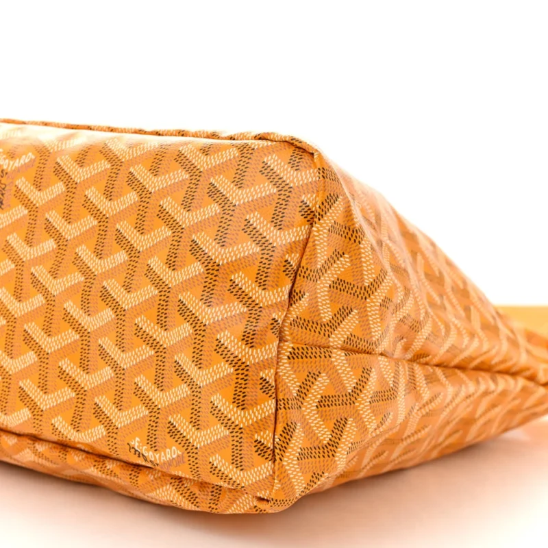 GOYARD BOHEME HOBO PM YELLOW GOYARDINE CANVAS - Image 5