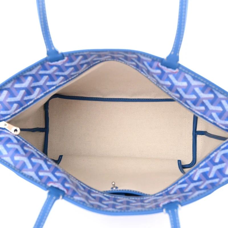 GOYARD ARTOIS TOTE PM SKY BLUE GOYARDINE CANVAS - Image 7