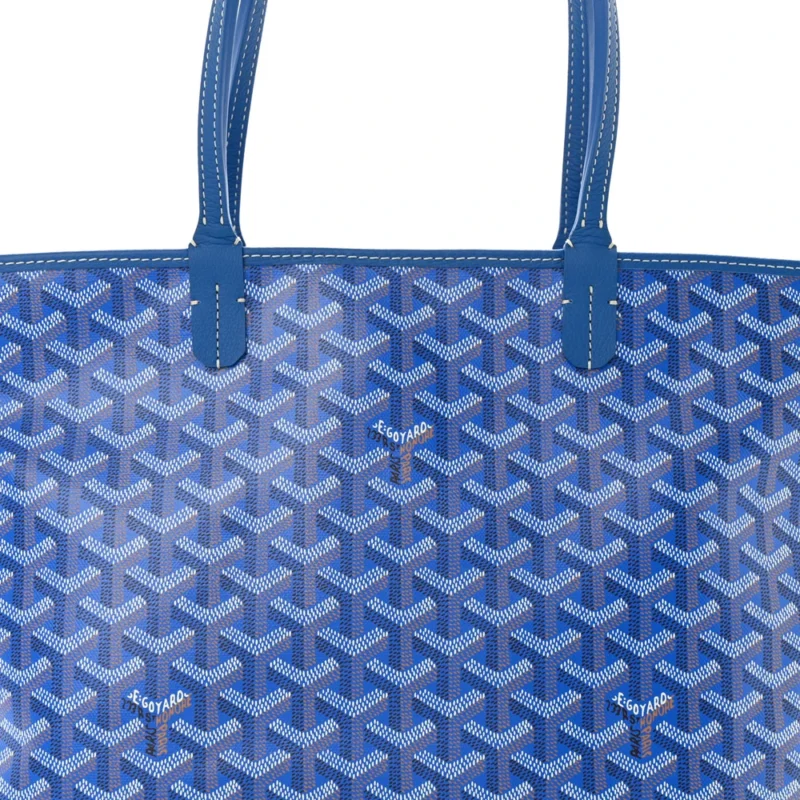 GOYARD ARTOIS TOTE PM SKY BLUE GOYARDINE CANVAS - Image 8