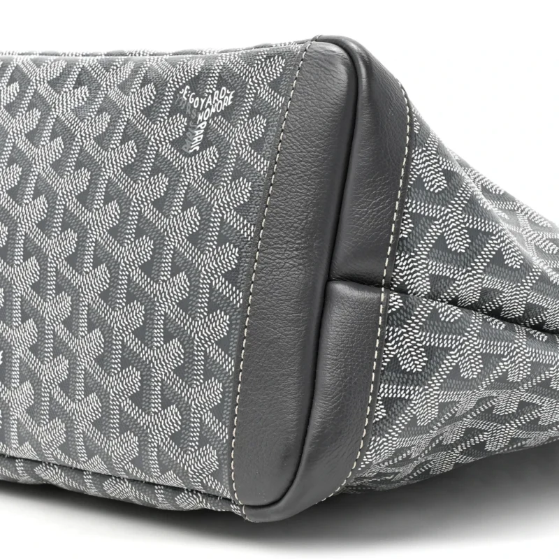 GOYARD ARTOIS TOTE MM GREY GOYARDINE CANVAS - Image 4