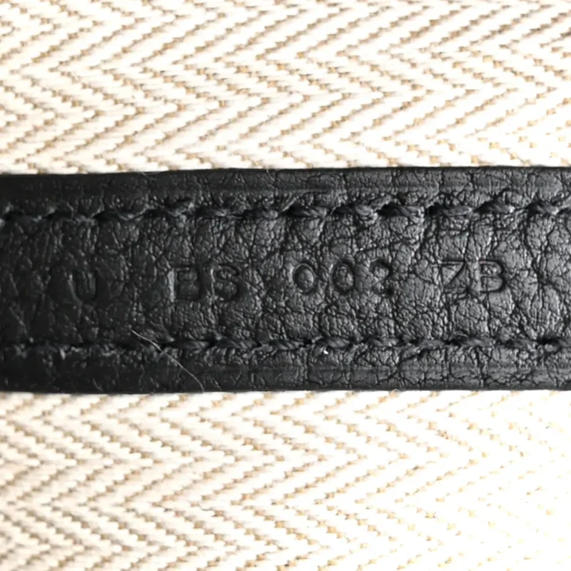 HERM??S GARDEN PARTY 30 TPM BLACK NEGONDA LEATHER PALLADIUM SILVER HARDWARE - Image 8