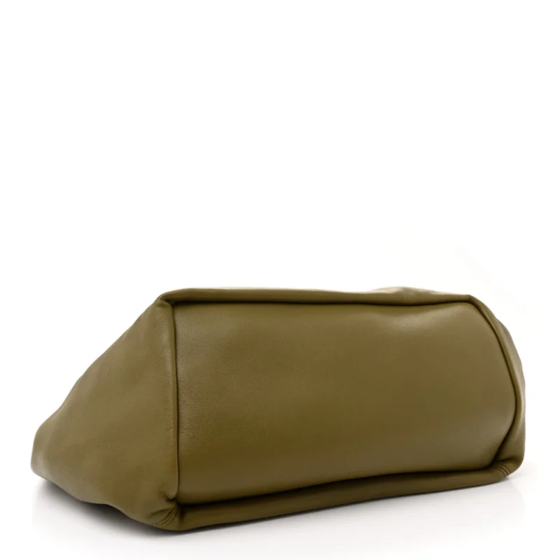 LOEWE SQUEEZE BAG MEDIUM OLIVE NAPPA LEATHER - Image 6