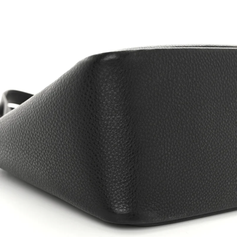 PRADA MEDIUM DYNAMIQUE TOTE BLACK VITELLO DAINO LEATHER - Image 4