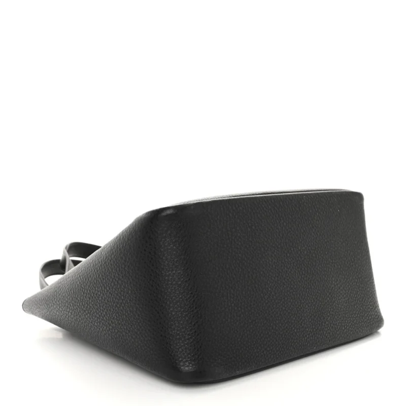 PRADA MEDIUM DYNAMIQUE TOTE BLACK VITELLO DAINO LEATHER - Image 6