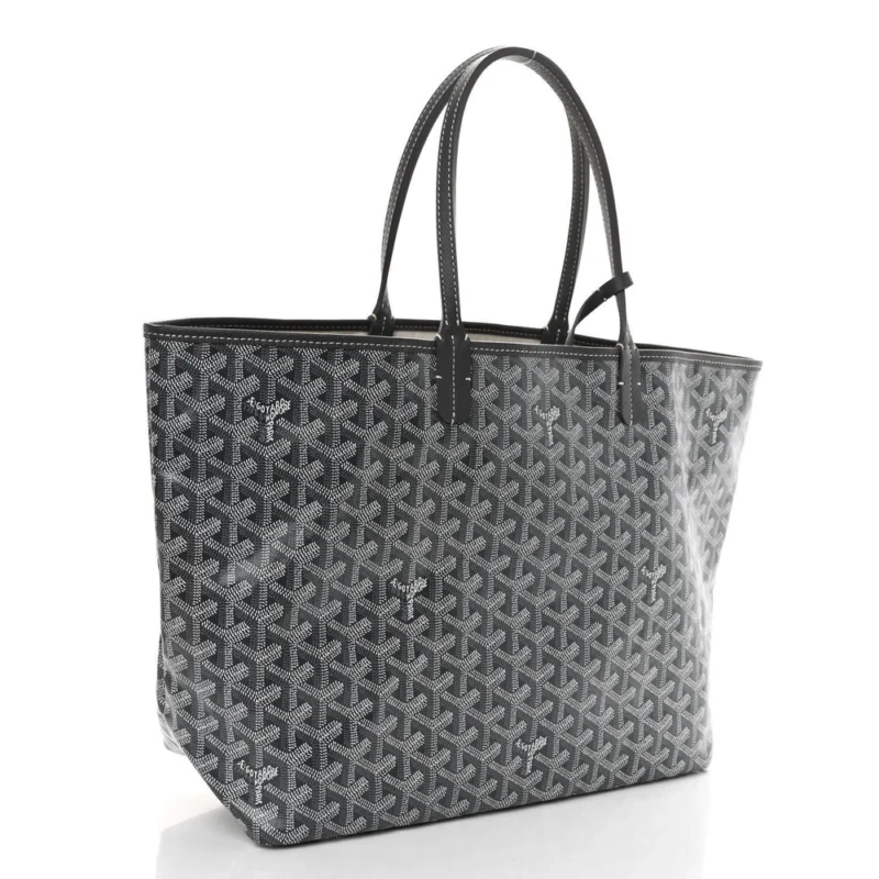 GOYARD SAINT LOUIS TOTE PM GREY GOYARDINE CANVAS - Image 2