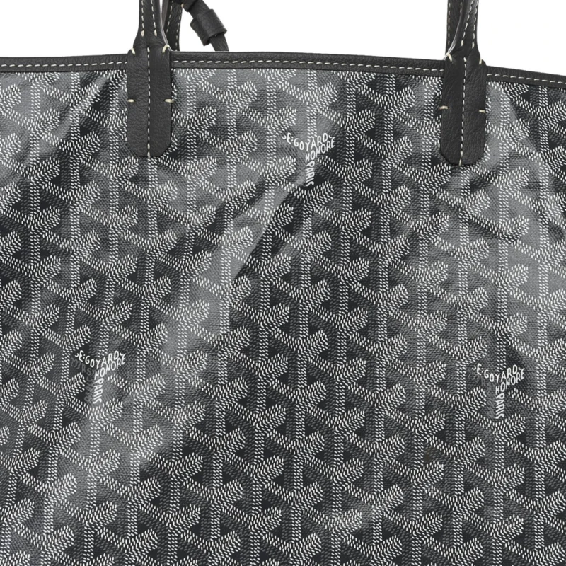 GOYARD SAINT LOUIS TOTE PM GREY GOYARDINE CANVAS - Image 7