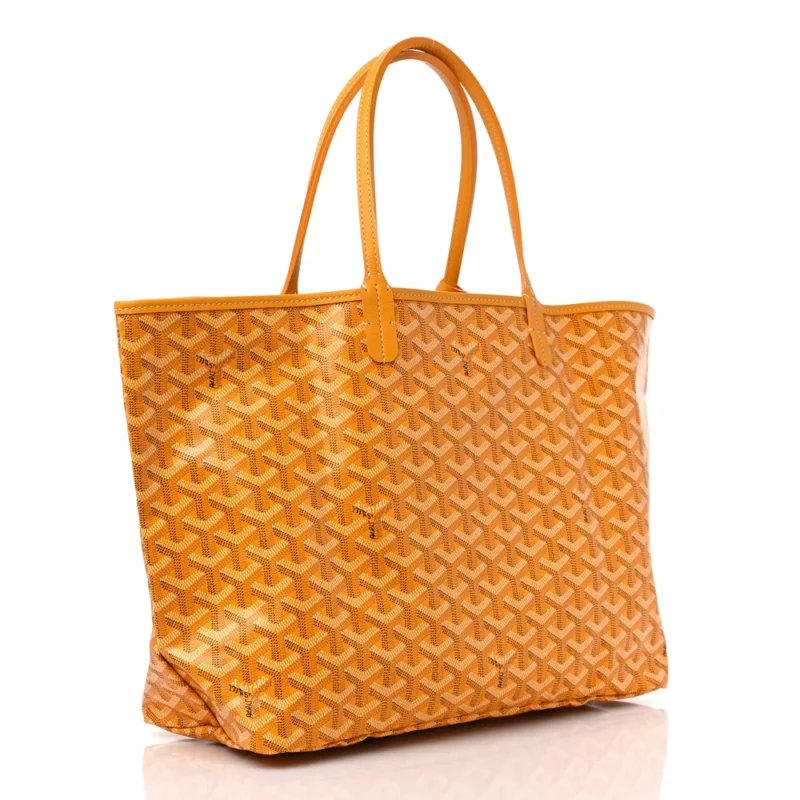 GOYARD SAINT LOUIS TOTE PM YELLOW GOYARDINE CANVAS - Image 3